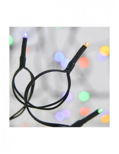 100 Λαμπάκια LED 4.95μ Πολύχρωμα σε Σειρά με...