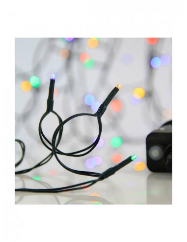 100 Λαμπάκια LED 4.95μ Πολύχρωμα σε Σειρά με...