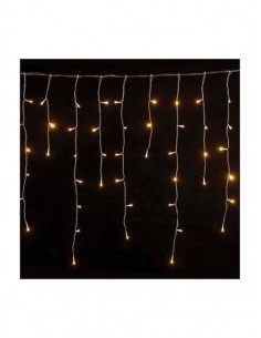 144 Λαμπάκια LED 3μ x 60εκ Θερμό Λευκό τύπου Βροχή με...