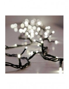240 Λαμπάκια LED 11.95μ Ψυχρό Λευκό σε Σειρά με Πράσινο... 2
