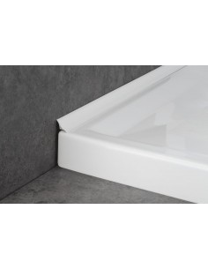 ΠΡΟΦΙΛ ΜΠΑΝΙΕΡΑΣ PVC ΛΕΥΚΟ 2.5M