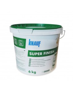 ΕΤΟΙΜΟΣ ΣΤΟΚΟΣ ΓΕΝΙΚΗΣ ΧΡΗΣΗΣ KNAUF SUPER FINISH 6KG