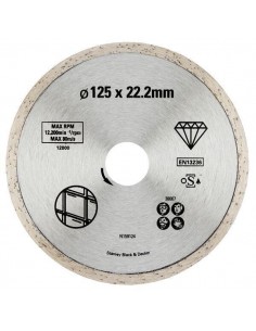 ΔIAMANTOΔIΣKOΣ ΓΩNIAKOY TPOXOY ΓIA ΠΛAKAKI 125MM STA38007-XJ 2