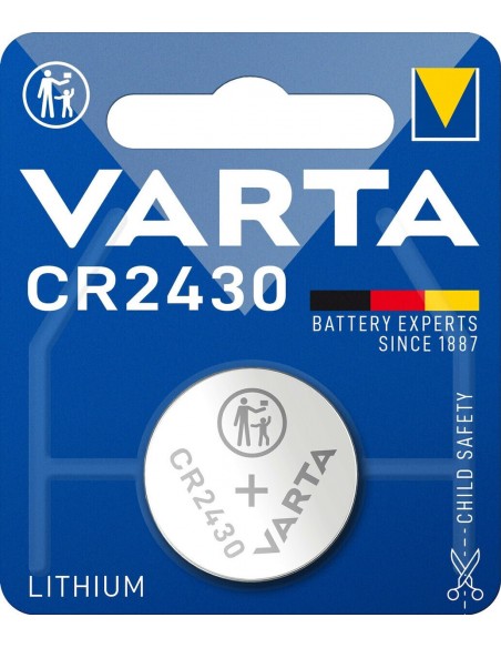 Varta Μπαταρία Λιθίου Ρολογιών 3V CR2430 1ΤΕΜ - 40059