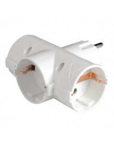 EUROLAMP ΣΟΥΚΟ 3 ΕΞΟΔΩΝ (ΣΤΑΥΡΟΣ) ΚΑΘΕΤΟ ΜΕ ΠΡΟΣΤΑΣΙΑ...