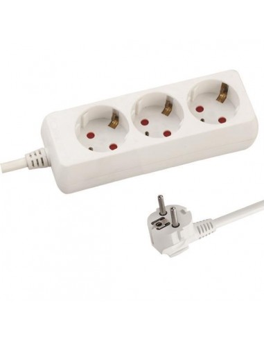 EUROLAMP ΠΟΛΥΠΡΙΖΟ 3 ΘΕΣΕΩΝ ΜΕ ΚΑΛΩΔΙΟ 3X1,5MM...