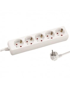 EUROLAMP ΠΟΛΥΠΡΙΖΟ 5 ΘΕΣΕΩΝ ΜΕ ΚΑΛΩΔΙΟ 3X1,5MM 1,5M ΜΕ...