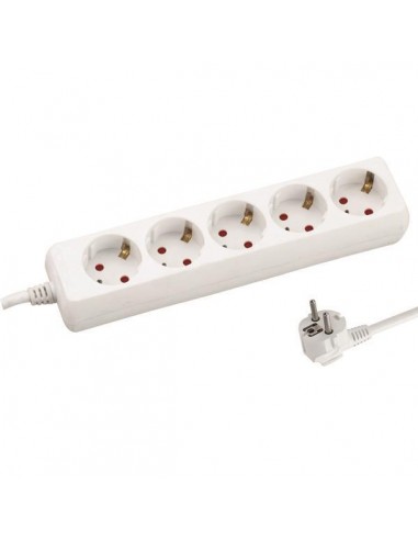 EUROLAMP ΠΟΛΥΠΡΙΖΟ 5 ΘΕΣΕΩΝ ΜΕ ΚΑΛΩΔΙΟ 3X1,5MM...