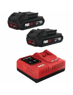 ΣΕΤ ΜΠΑΤΑΡΙΕΣ Skil Red (2x2.5Ah)+ΤΑΧΥΦΟΡΤΙΣΤΗΣ 6A 20V...