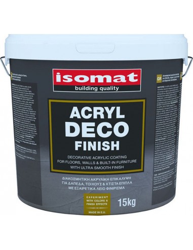 ISOMAT ACRYL DECO FINISH Διακοσμητική επικάλυψη...