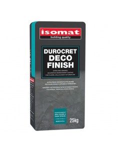 DUROCRET DECO FINISH 25kg Λευκή, Πατητή τσιμεντοκονία...