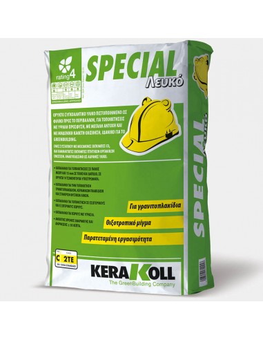 Kerakoll Special Leuko Κόλλα Πλακιδίων Λευκή 25kg