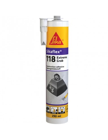 SIKAFLEX 118 Extreme Grab Μονταζόκολλα Λευκή 290ml