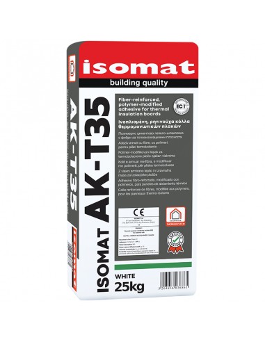 ISOMAT AK-T35 ινοπλισμενη κολλα θερμομονωτικων...