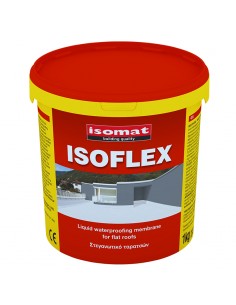 ISOMAT ISOFLEX Λευκό Ακρυλικό Στεγανωτικό Ταρατσών 1 kg