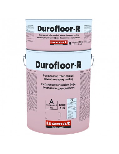 Isomat Χρώμα Δαπέδων Durofloor-R 24kg Ανοιχτό Γκρι