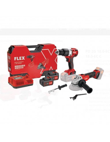 FLEX 18V ΣΕΤ ΚΡΟΥΣΤΙΚΟ ΔΡΑΠΑΝΟΚΑΤΣΑΒΙΔΟ &...