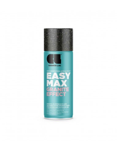 COSMOS ΣΠΡΕΙ EASY MAX GRANITE EFFECT BLACK 400ML