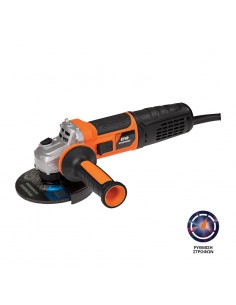 KRAUSMANN ΓΩΝΙΑΚΟΣ ΤΡΟΧΟΣ ΡΥΘΜΙΖΟΜΕΝΟΣ 1400W 125MM - 8740