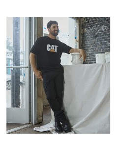 CAT ΜΠΛΟΥΖΑΚΙ ΚΟΝΤΟΜΑΝΙΚΟ ΜΑΥΡΟ TM LOGO - L 2