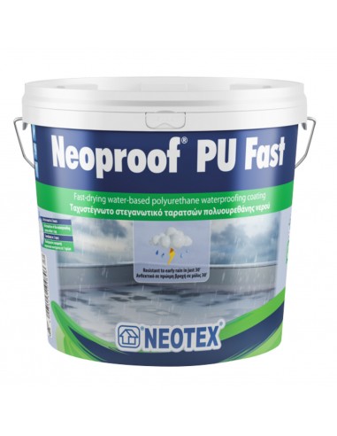 Neoproof Pu Fast 13kg Λευκό Ταχυστέγνωτο...