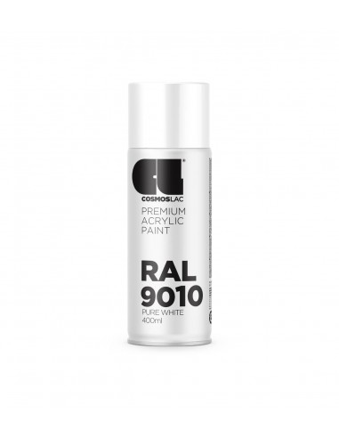 COSMOS ΣΠΡΕΙ RAL 9010 GLOSS WHITE N.300 400ML