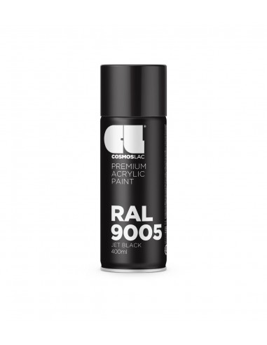 COSMOS ΣΠΡΕΙ RAL 9005 SEMIGLOSS BLACK N.323 400ML