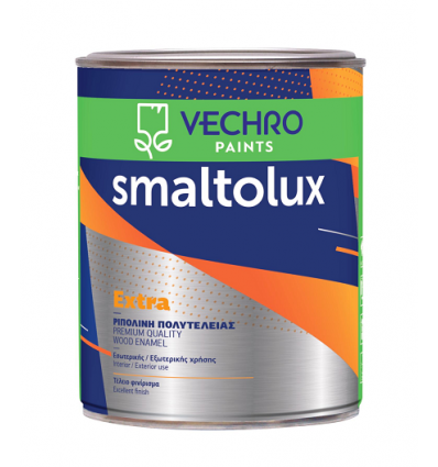 Vechro Ριπολίνη Smaltolux Extra 2.5lt Satin Λευκό