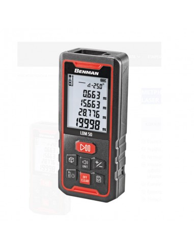 ΜΕΤΡΗΤΗΣ ΑΠΟΣΤΑΣΕΩΝ LASER LDM 50 BENMAN