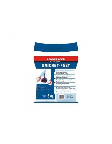 Isomat Unicret-Fast 5 kg Ταχύπηκτος Λευκός...