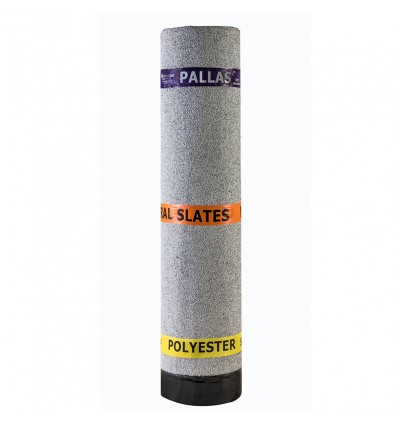 BITULINE PALLAS PMF 6 Kg/m2 ΑΣΦΑΛΤΙΚΗ ΜΕΜΒΡΑΝΗ ΛΕΥΚΗ ΨΗΦΙΔΑ -20°C 1x10m
