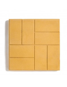 ΠΛΑΚΕΣ ΠΕΖΟΔΡΟΜΙΟΥ ΠΑΡΚΕ 40x40 ΚΙΤΡΙΝΟ