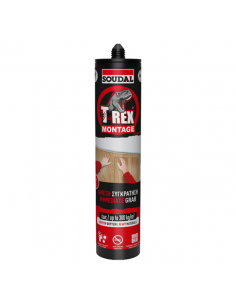 Τ-Rex High-Tack μονταζόκολλα νερού λευκη 310ml