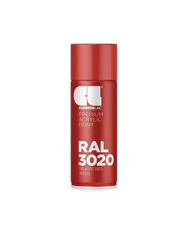 SPRAY COSMOS RAL 3020 TRAFFIC RED N312 400ml