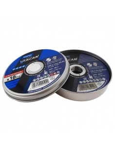 ΔΙΣΚΟΣ 10+1ΤΕΜ ΚΟΠΗΣ INOX-ΣΙΔΗΡΟΥ VULCAN 125X1X22.23