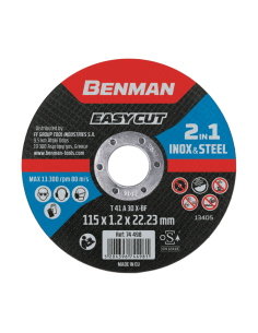 ΔΙΣΚΟΣ ΚΟΠ ΣΙΔ. INOX 1.2 MAXPOWER BENMAN 115x1.2mm
