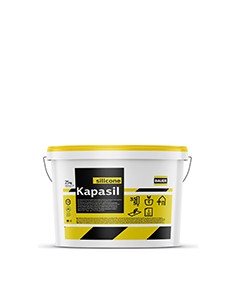 Bauer Σοβάς Σιλικονούχος Kapasil 1.2mm 25kg Λευκός