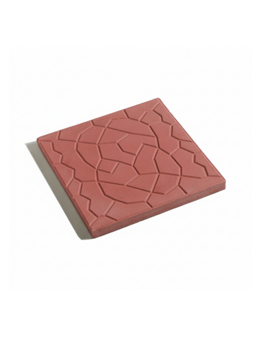 ΠΛΑΚΕΣ ΠΕΖΟΔΡΟΜΙΟΥ ΧΕΛΩΝΑ 40x40cm ΚΟΚΚΙΝΟ