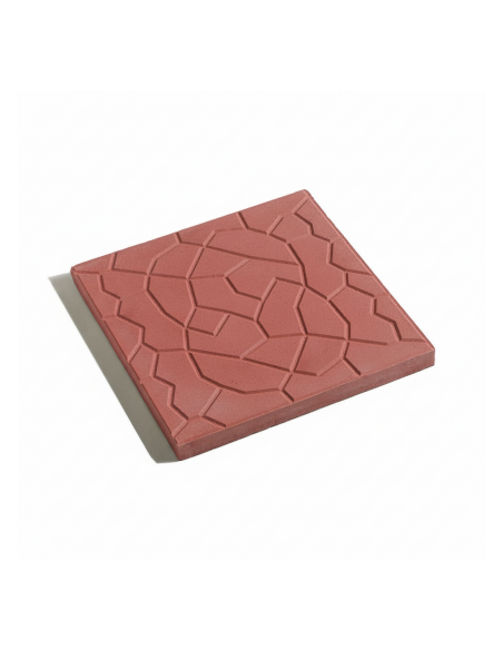 ΠΛΑΚΕΣ ΠΕΖΟΔΡΟΜΙΟΥ ΧΕΛΩΝΑ 40x40cm ΚΟΚΚΙΝΟ