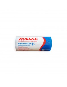 ROLLEX ΜΑΚΡΥΜΑΛΛΟ 24εκ. ΓΟΥΝΙΝΟ ΡΟΛΟ ΒΑΦΗΣ