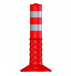 Πλαστικό κολωνάκι σήμανσης ύψους 45cm με ενισχυμένη βάση EDH-FP-45-PU