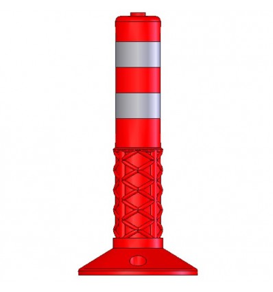 Πλαστικό κολωνάκι σήμανσης ύψους 45cm με ενισχυμένη βάση EDH-FP-45-PU