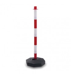 Κολωνάκι σήμανσης PVC ύψους 83cm με πλαστική βάση EDH-PC-2
