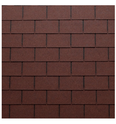 ΑΣΦΑΛΤΙΚΟ ΚΕΡΑΜΙΔΙ SHINGLES REGULAR Κόκκινο