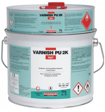 VARNISH-PU 2K 1 lt Διάφανο Ματ