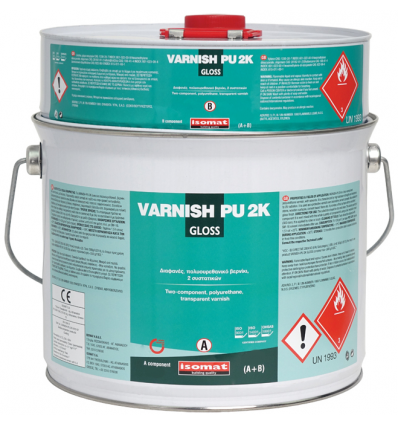 VARNISH-PU 2K 1 lt Διάφανο Γυαλιστερό