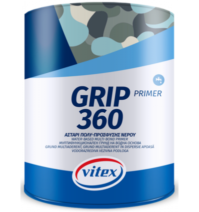 GRIP 360 PRIMER Αστάρι Πολύ-πρόσφυσης Νερού Λευκό 750ml
