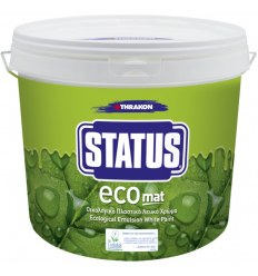 STATUS ECO Λευκό Πλαστικό Ματ 10 lt