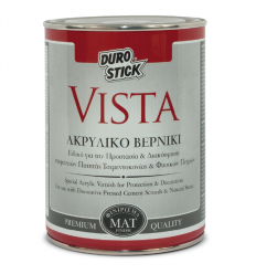 Vista 750ml Βερνίκι ματ διαλυτού για πατητή τσιμεντοκονία και φυσικές πέτρες