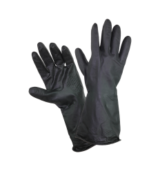 ΓΑΝΤΙΑ ΒΙΟΜΗΧΑΝΙΚΑ LATEX ΜΑΥΡΑ 10    XL